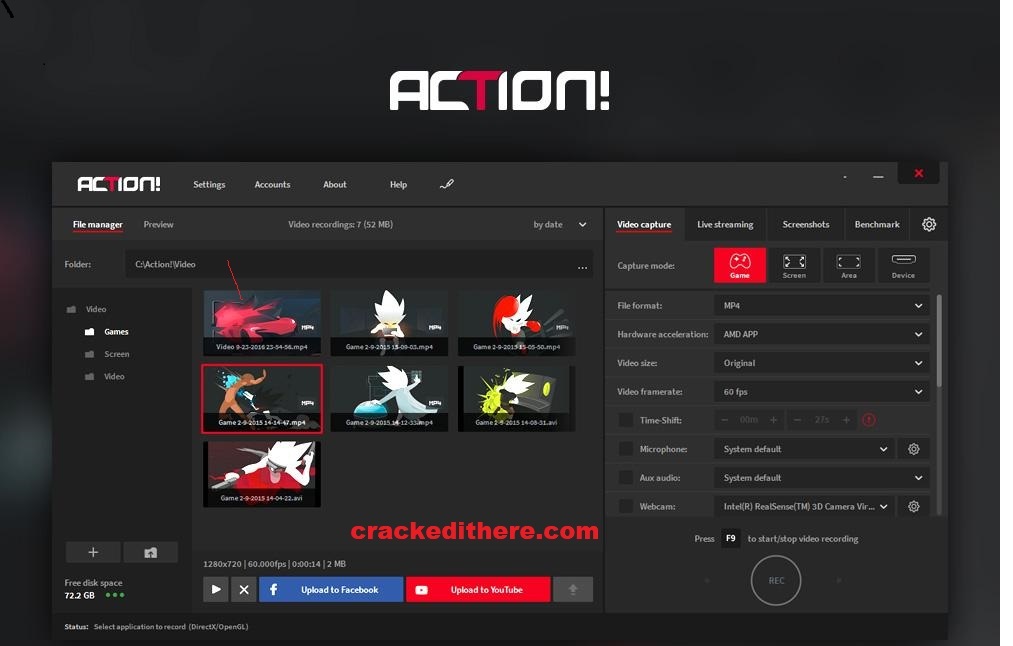 Mirillis Action Crack 4.18.1 With Activation Key 2021 Full Latest