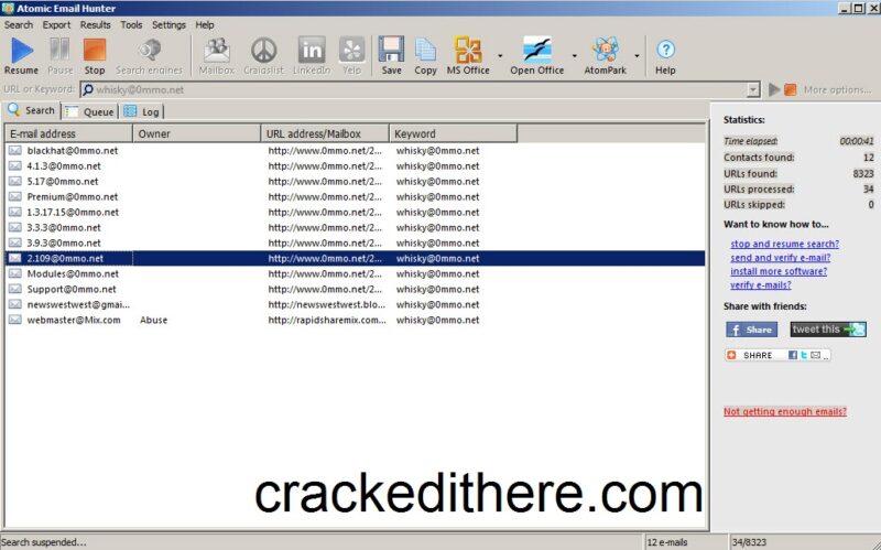 Atomic Email Hunter 15.15.0.460 Crack + Full Registration Key [Latest]