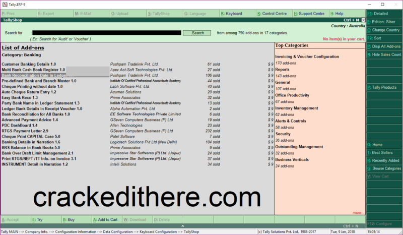 tally 9 crack download free