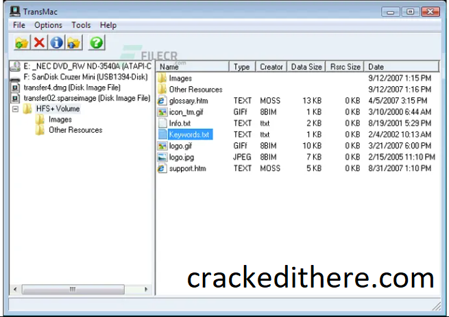 TransMac License Key Crackedithere