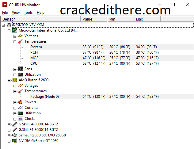 instal the last version for android HWMonitor Pro 1.53